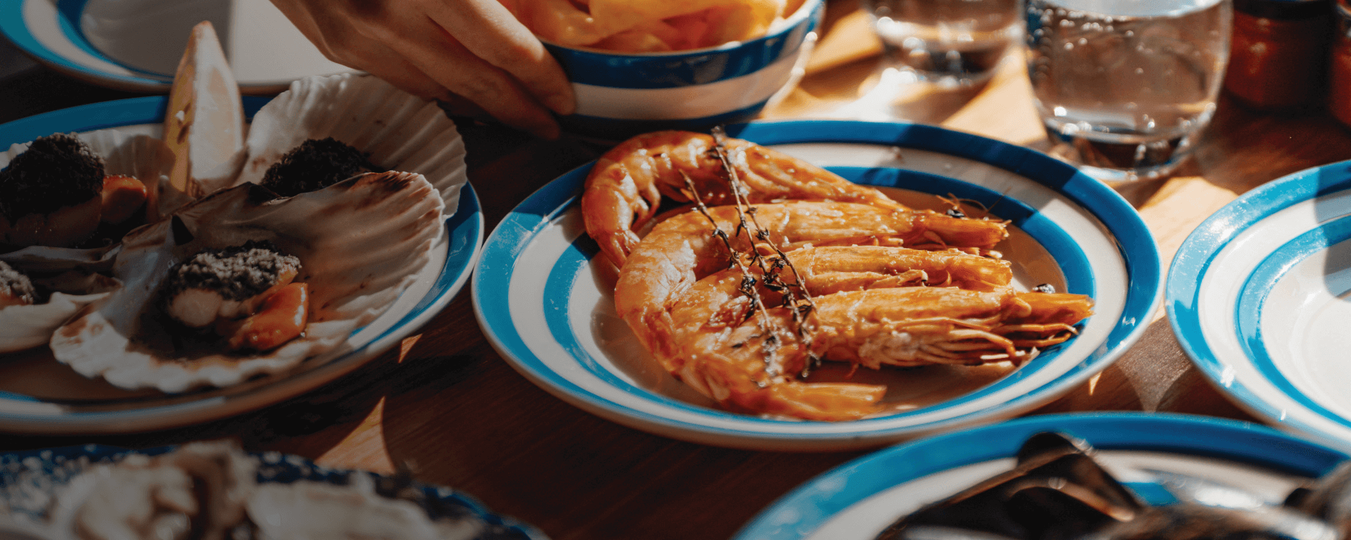 Comment les crevettes traversent la chaîne du froid