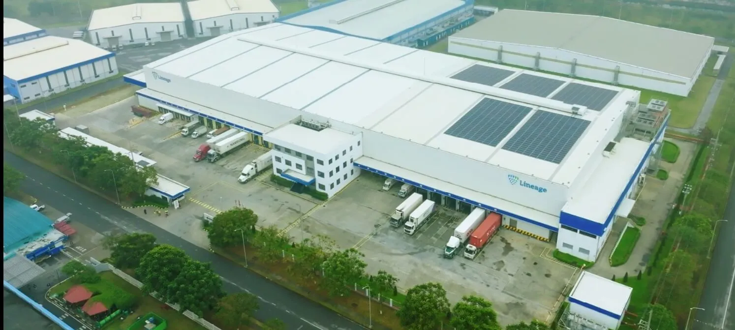 Vue extérieure de l’installation