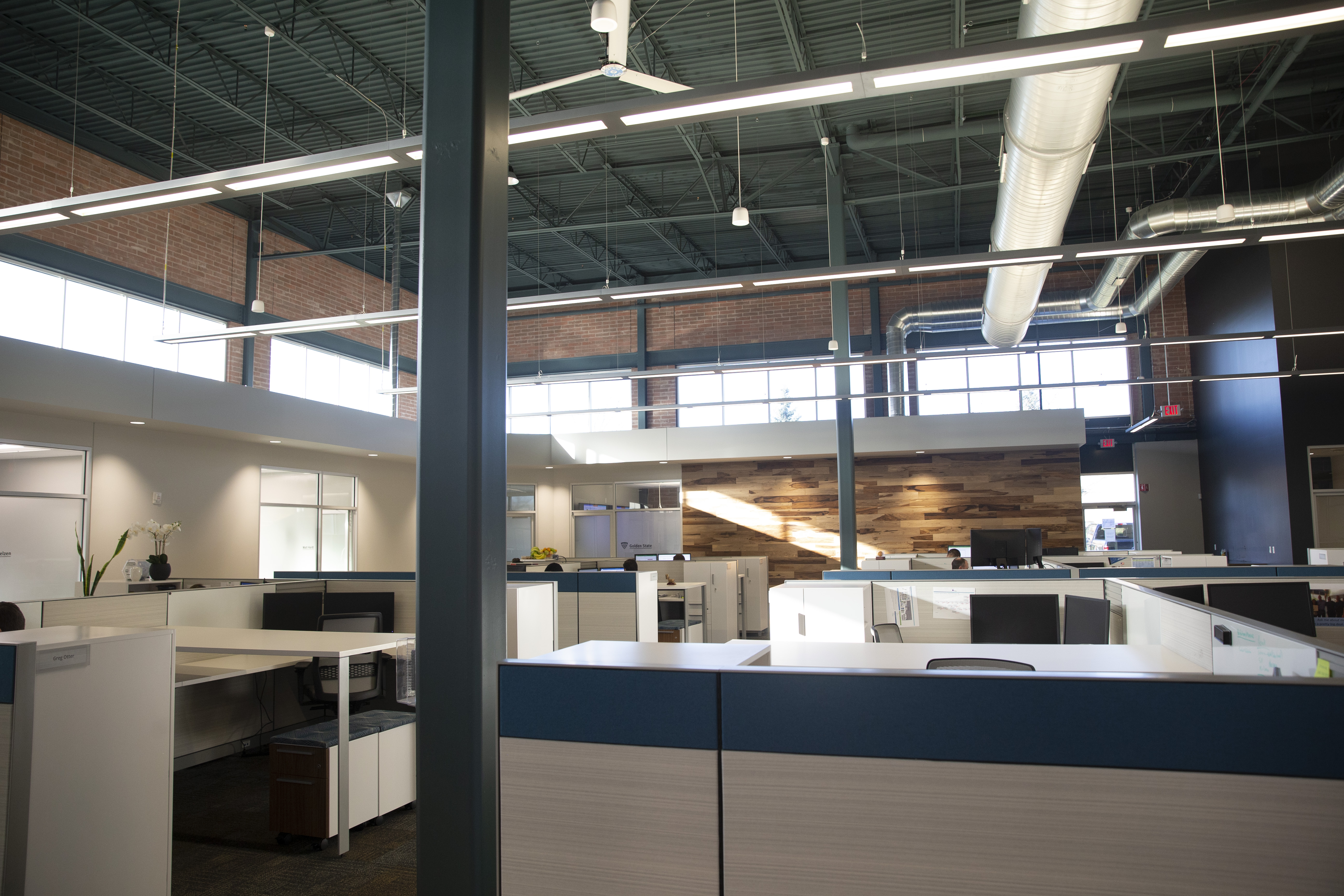 Photo intérieure de l’espace de bureau Novi