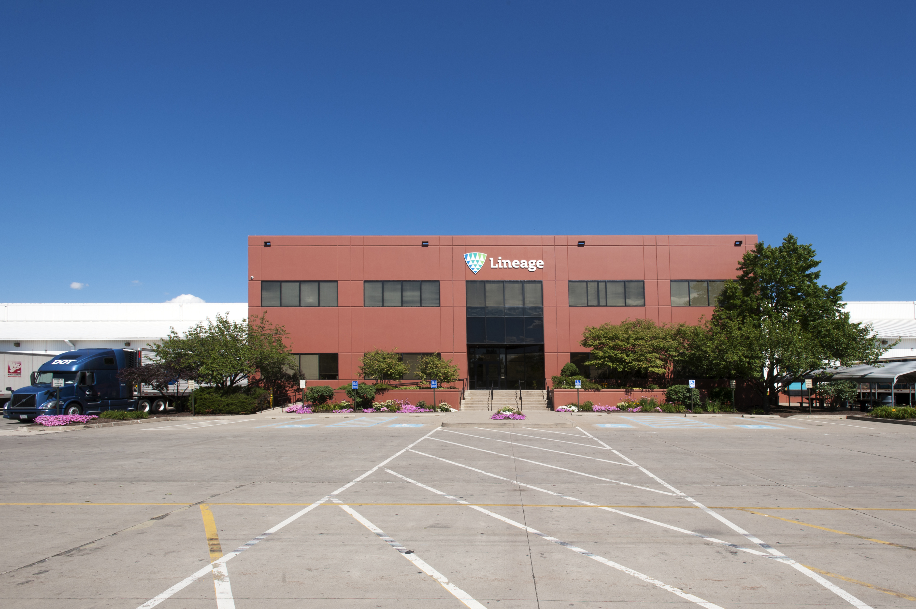 Foto de la entrada principal a las instalaciones de Allentown