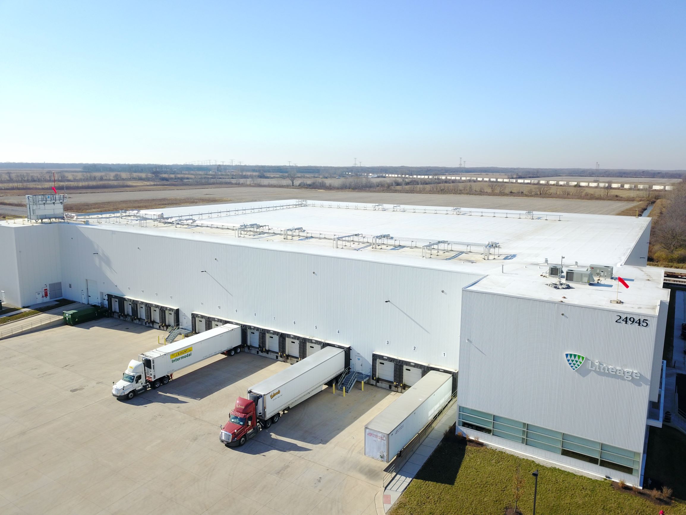 Photo aérienne de LineageWilmington - Installation de conception