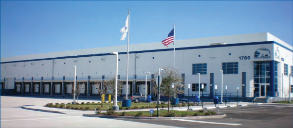 Foto exterior de las instalaciones de Lineage en Jacksonville