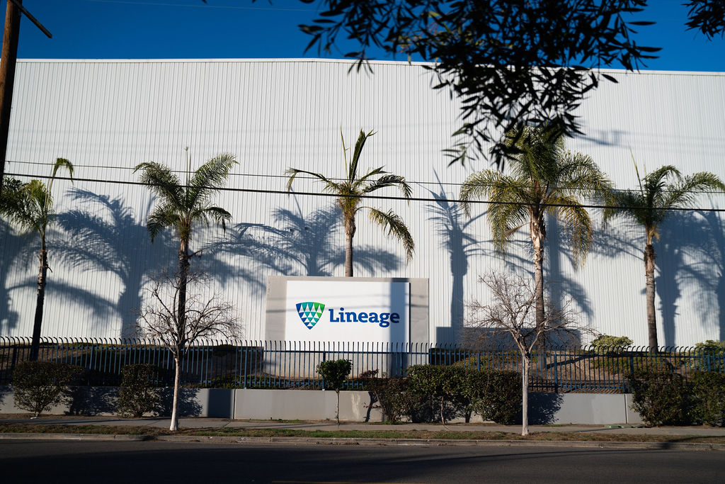 Carga en las instalaciones de Wilmington para distribución nacional