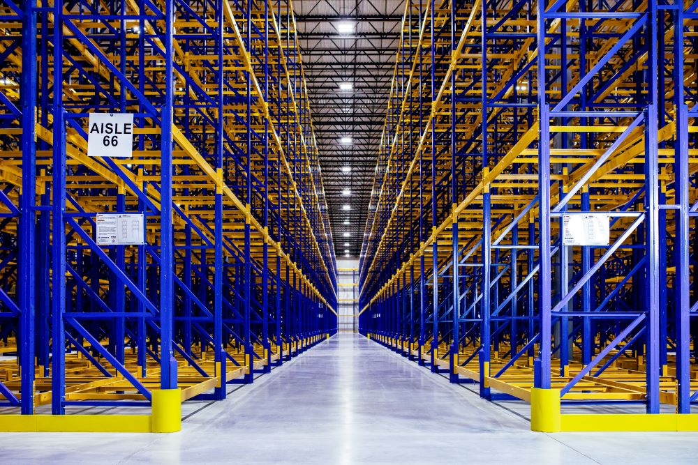 estanterías en almacenes frigoríficos