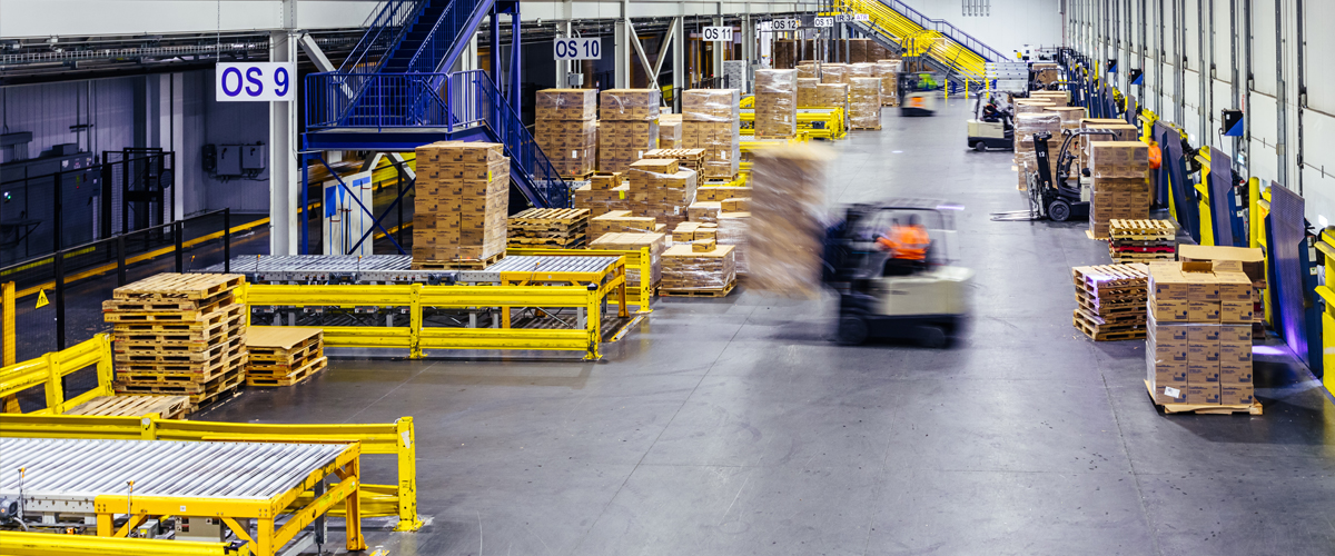 entrepôt automatisé