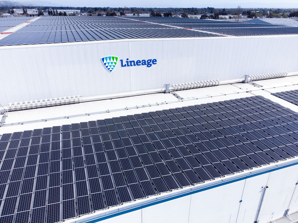 Las iniciativas solares de Lineage Logistics nos han convertido en el número 5 de la lista SEIA para la adopción de energía solar in situ en 2022.