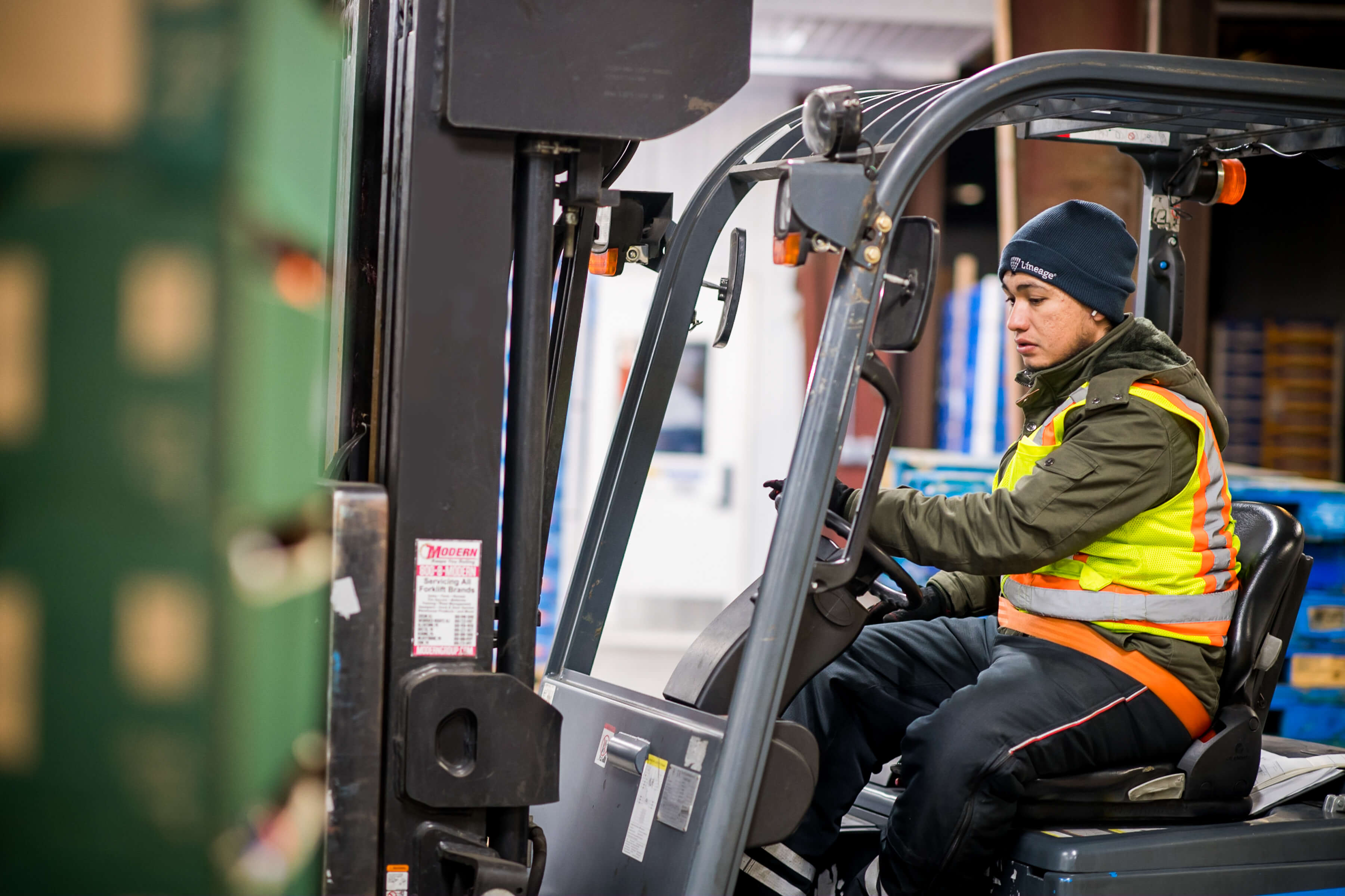 La optimización del inventario de Lineage significa que siempre estamos bien surtidos de productos de redistribución, como artículos de temporada y no alimentarios, durante todo el año.