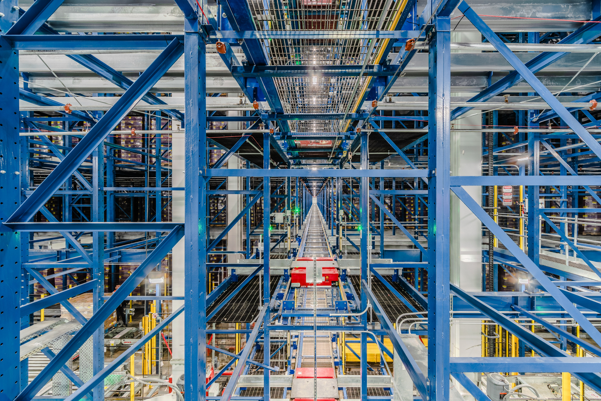 entrepôt automatisé
