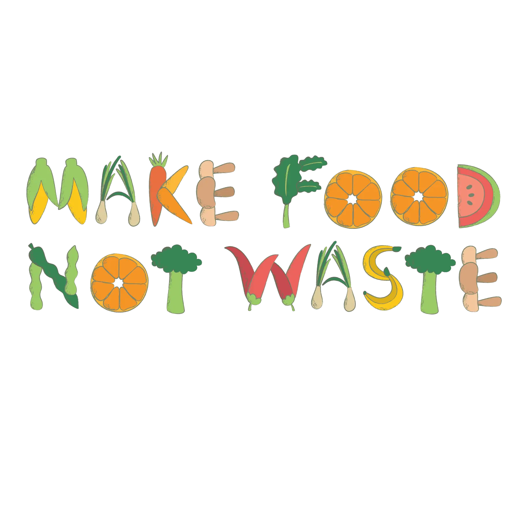 Logo Make Food Not Waste