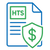 Icono de estrategia arancelaria
