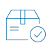 Icon representing inventory optimization and accurate stock management