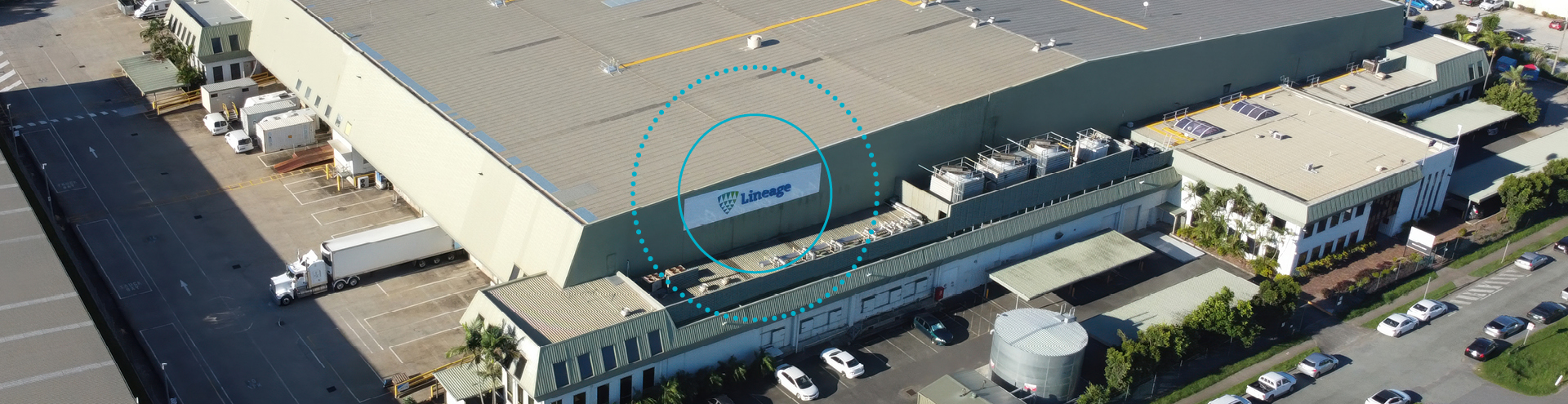 Exterior image of Lineage's Australian facility
