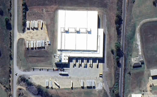 Vue aérienne de Lineage Installation de Stilwell