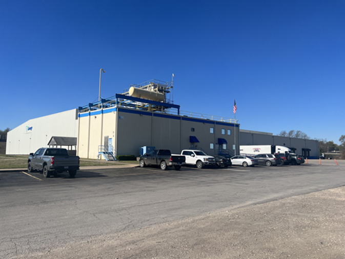 Image extérieure d’un Lineage installation