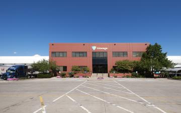 Photo of main entrance to Allentown facility