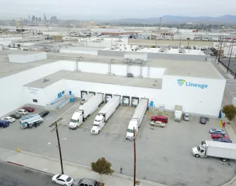 Extérieur de Lineagede Vernon 3 dans le sud de la Californie