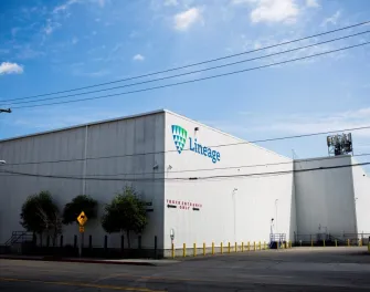 Street view of Lineage’s cold storage warehouse on Bandini Blvd in Vernon