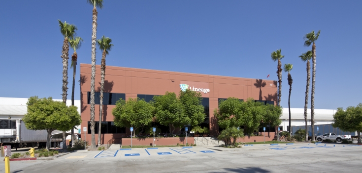 Photo of main entrance to Mira Loma facility