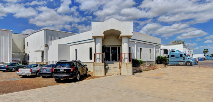 Photo of main entrance to McAllen - West Military facility