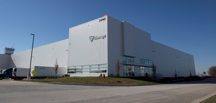 Exterior photo of Lineage's Wilmington - Design facility