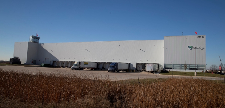 Exterior photo of Lineage's Wilmington - Design facility