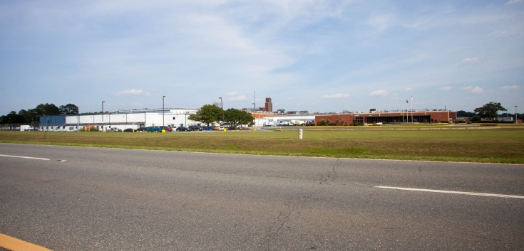 Exterior photo of Lineage's Perry, GA facility