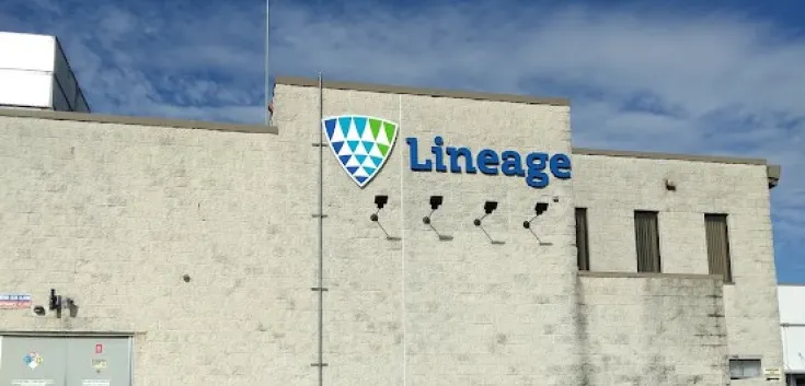 almacén frigorífico en New Castle, Delaware