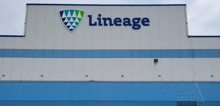 Extérieur de LineageEntrepôt frigorifique de Milton