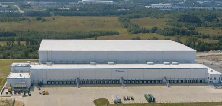 Lineage's automated cold storage facility in Hazle Township in Pennsylvania is a step forward in the cold chain logistics industry.