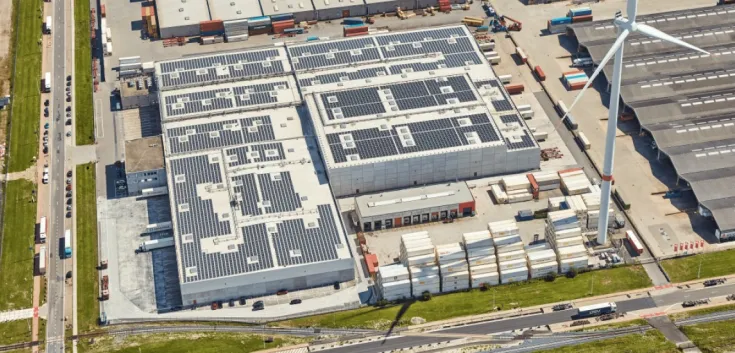 La ubicación portuaria de Lineage en el Puerto de Amberes, Bélgica, añade capacidades de almacenamiento en frío y transporte a la red europea de instalaciones de Lineage.