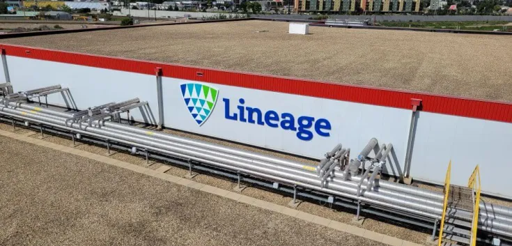 Exterior de Lineage Almacén frigorífico en Edmonton North, Alberta