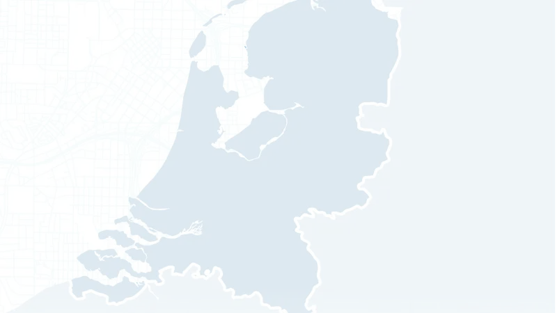 Netherlands map hero image mobile