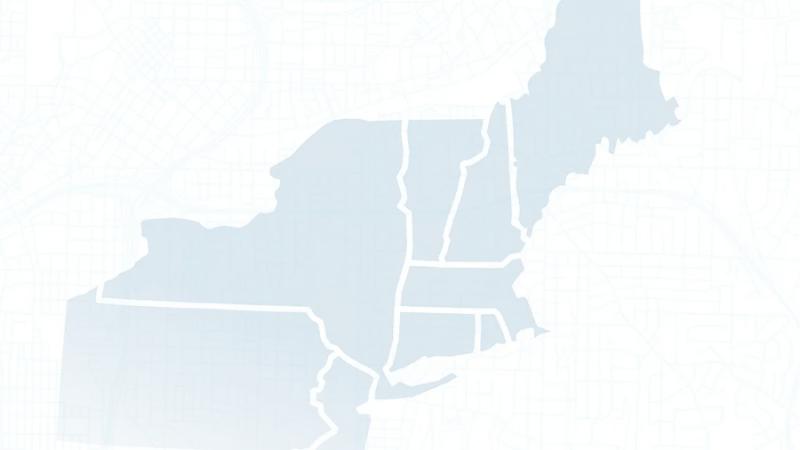 northeast region hero map image mobile