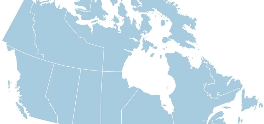 Canada region no border card image