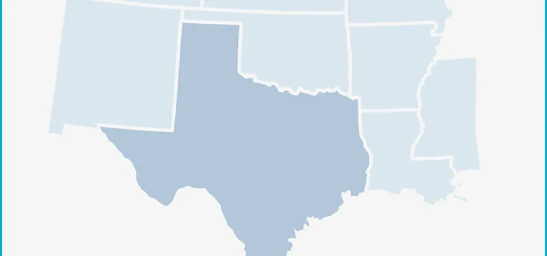 Texas Region - Facility Map