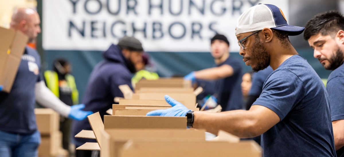 Lineage Foundation for Good's  Customer Product Donation program empowers our customers to donate food to communities in need.