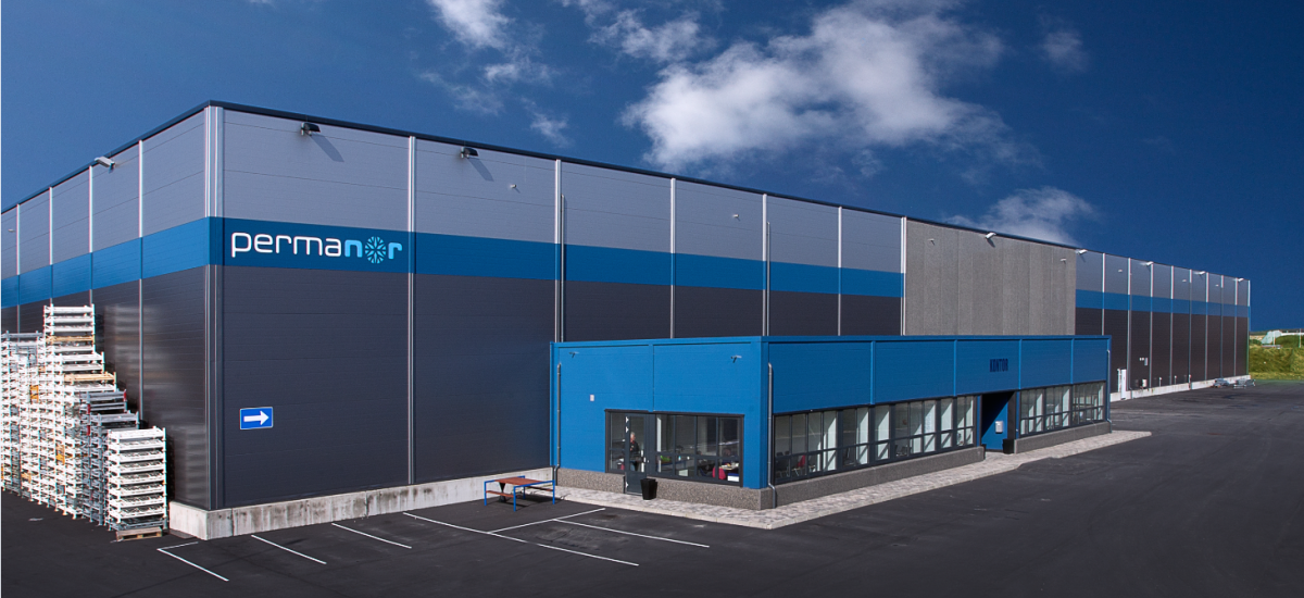 Permanor cold storage facility exterior