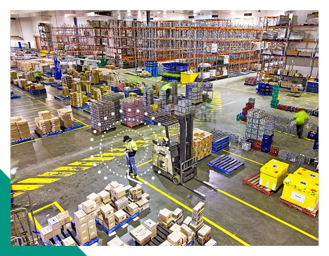 Interior of Lineage facility in Australia