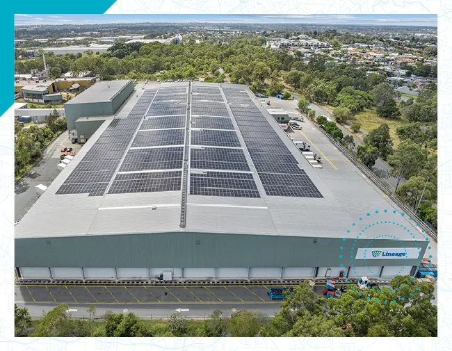 Exterior image of Lineage facility in Queensland, Australia