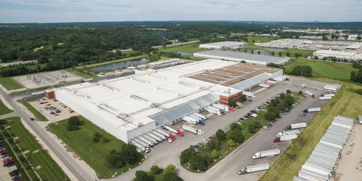 Photo aérienne de Lineagede l’établissement d’Edwardsville