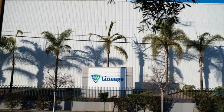 Fret chargé à l’installation de Wilmington pour distribution intérieure