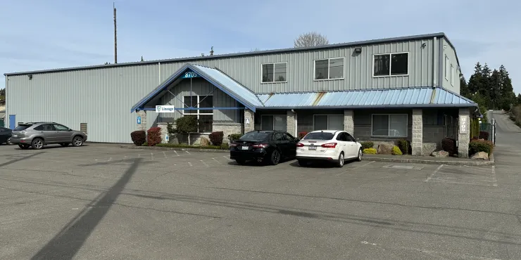 Imagen de las instalaciones de almacenamiento con control de Lineage .