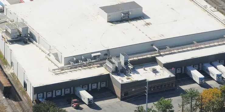 Lineage Image de l’installation d’entreposage à température contrôlée