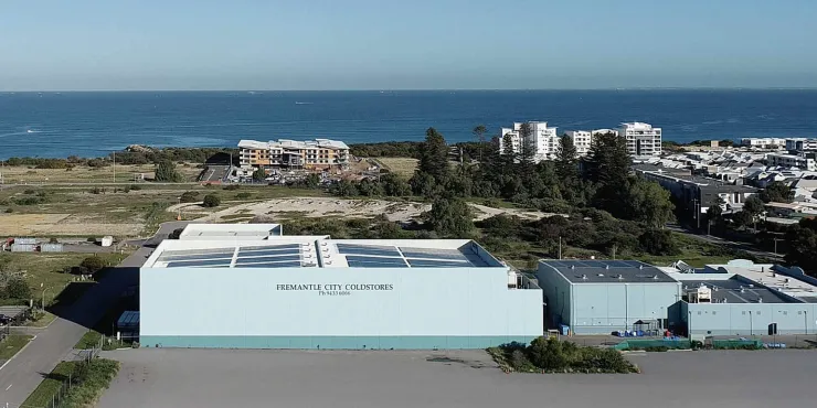 Lineage Image de l’installation d’entreposage à température contrôlée