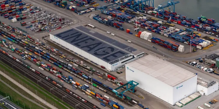 Lineage Image de l’installation d’entreposage à température contrôlée