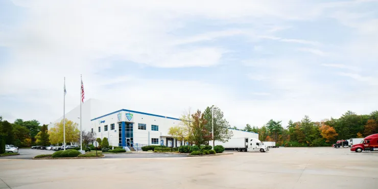 Lineage Image de l’installation d’entreposage à température contrôlée