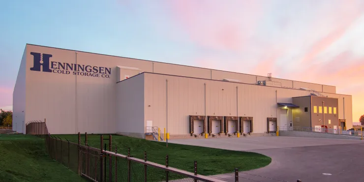 Lineage Image de l’installation d’entreposage à température contrôlée