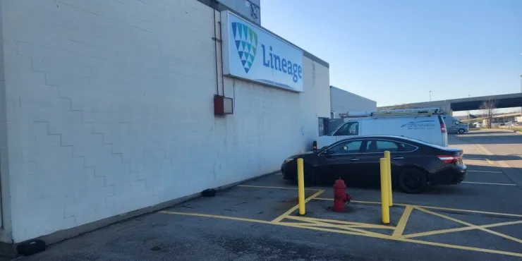 Lineage Image de l’installation d’entreposage à température contrôlée