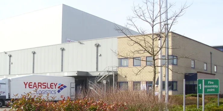 Lineage Image de l’installation d’entreposage à température contrôlée