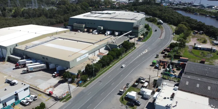 Lineage Image de l’installation d’entreposage à température contrôlée